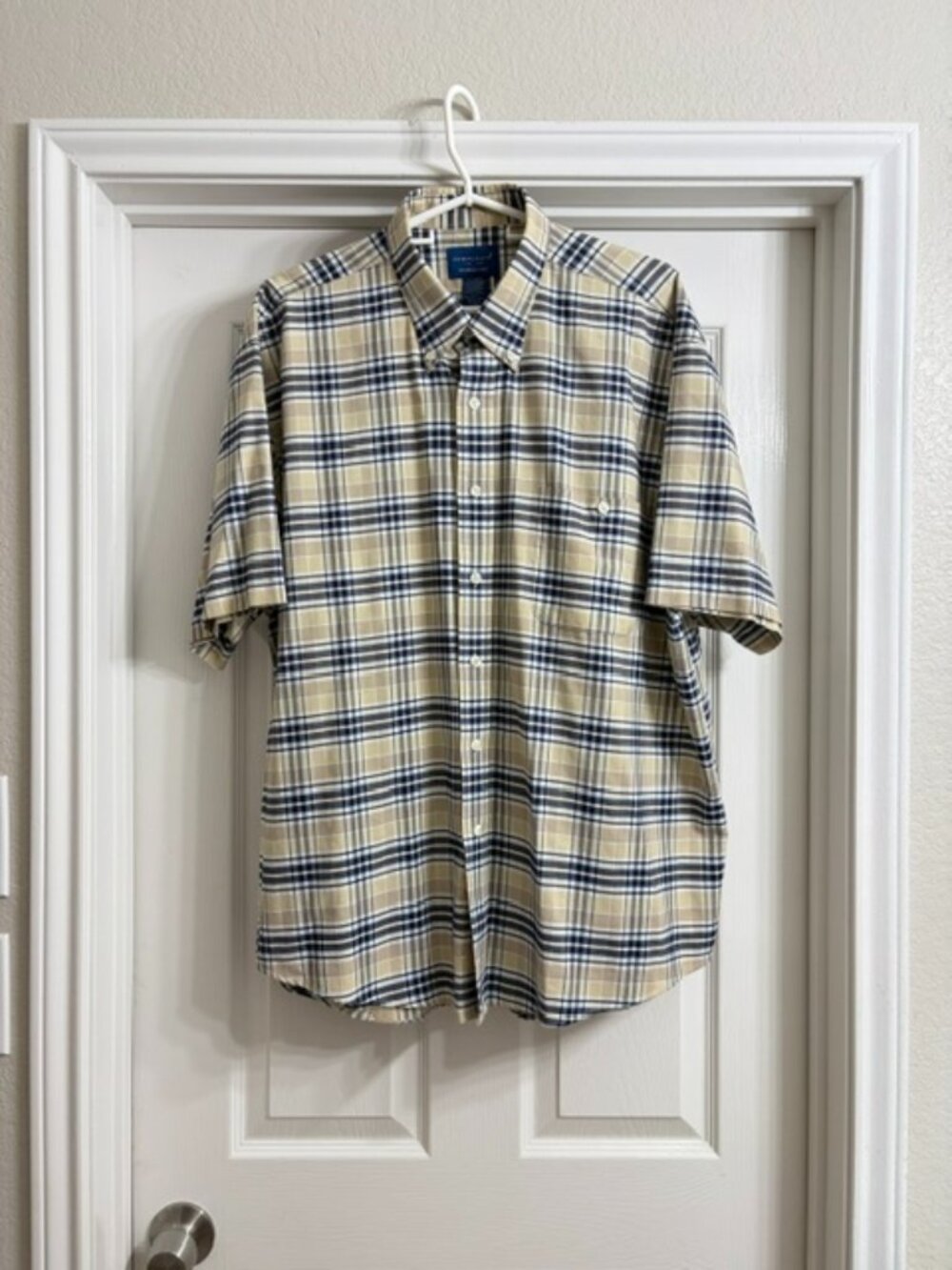 Towncraft Brand Men's Multi-Color Button-Down Shirt, Size XL